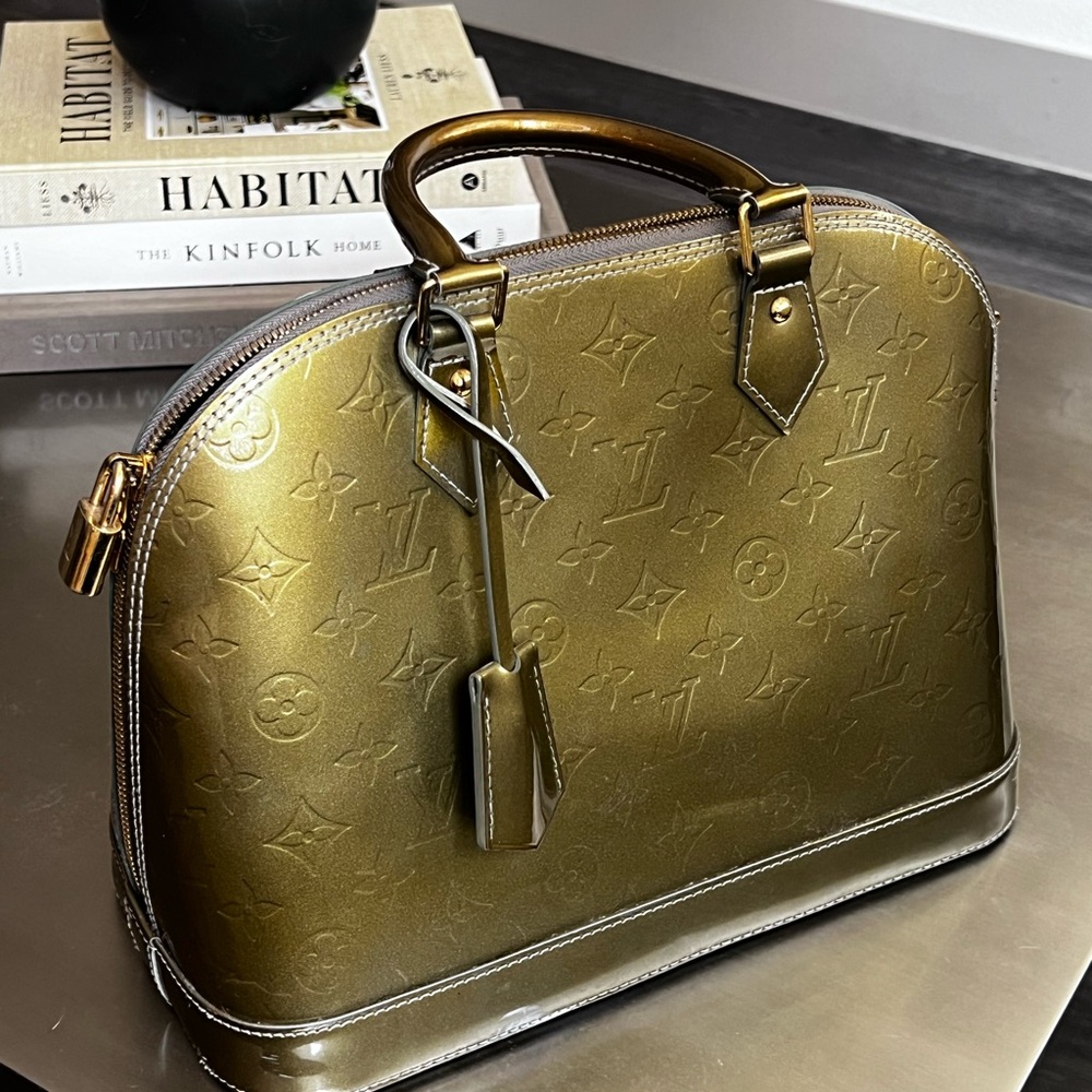 Louis Vuitton Alma Pm in Sage Green
